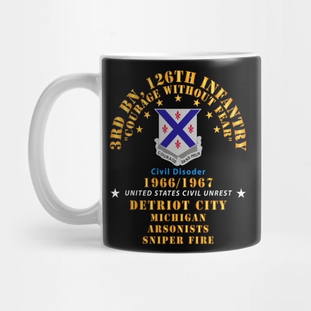 3rd Bn 126th Infantry Detroit City MI - Arson - Sniper 1966 - 1967 - Civil Disorder by twix123844